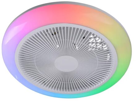 Paul Neuhaus Plafondventilator Brenda Ø 46 cm RGB wit