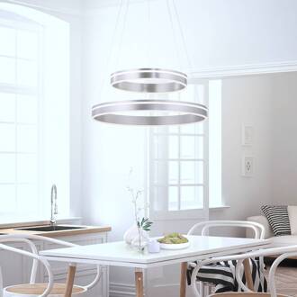 Paul Neuhaus Q-VITO hanglamp 2-lamps staal