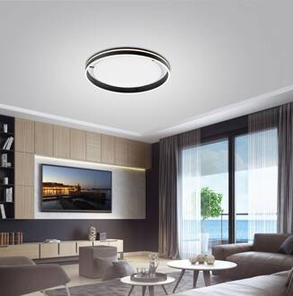 Paul Neuhaus Q-VITO LED plafondlamp 79cm antraciet antraciet, wit