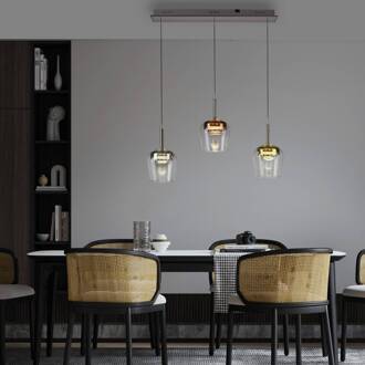 Paul Neuhaus SMART+ hanglamp Q-Kon meerkleurig 3-lamps meerkleurig, helder