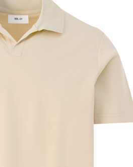 Paul polo short sleeve - maat S Beige