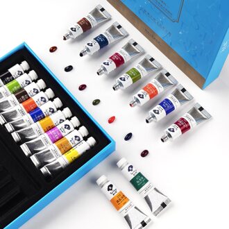 Paul Rubens 5Ml Tube Aquarel Verf 18/24/36 Kleuren Set Premium Water Kleur Pigment Voor Kunstenaar Schilderij Tekening art Supplies 24 kleuren