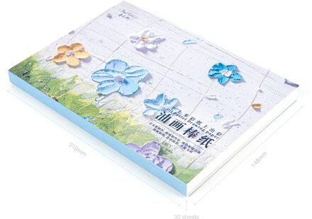 Paul Rubens Olie Pastel Tekening Papier Pad, Hete Pers Houten Papier 112lbs/240gsm, 30 Vellen, uitstekende Papier Pad Voor Olie Pastel