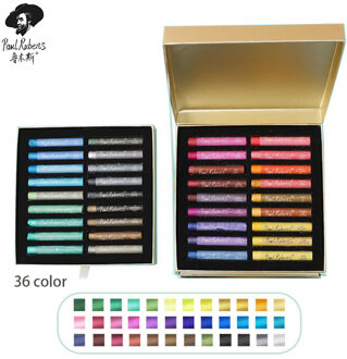 Paul Rubens Olie Pastel Zachte Profesional Kleurpotloden 36 Metallic Kleuren Set Voor Art Vriend Tekening Schilderen Leveringen Voor Kunstenaar