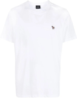 Paul Smith Heren Zebra T-shirts en Polos Paul Smith , White , Heren - Xl,M,S