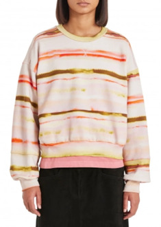 Paul Smith Kleurrijk Sunray Sweatshirt Paul Smith , Multicolor , Dames - M,S,Xs