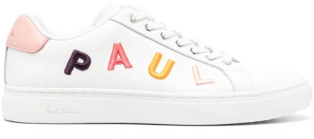 Paul Smith Lapin Lage Sneakers - Wit/Multikleur Paul Smith , White , Dames - 38 Eu,40 Eu,36 Eu,39 Eu,37 EU