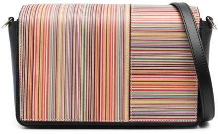 Paul Smith MultiColour Signature Stripe Crossbody Tas Paul Smith , Multicolor , Dames - ONE Size