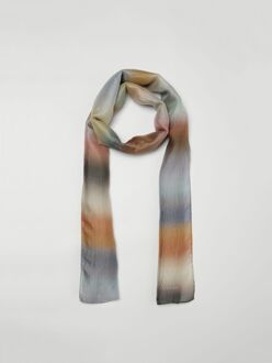 Paul Smith Ombre Zijden Sjaal Bruin