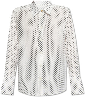 Paul Smith Overhemd met gestippeld patroon Paul Smith , White , Dames - Xs,2Xs