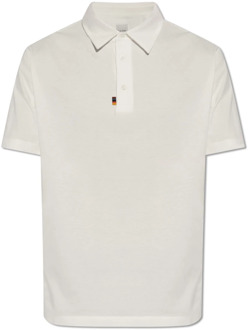 Paul Smith Polo shirt met logo Paul Smith , White , Heren - Xl,L