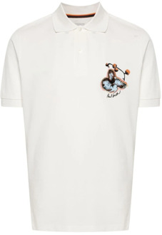 Paul Smith Polo Shirts Paul Smith , White , Heren - Xl,L,S
