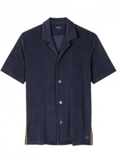 Paul Smith Short Sleeve Shirts Paul Smith , Blue , Heren - Xl,M,S