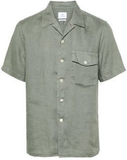 Paul Smith Short Sleeve Shirts Paul Smith , Green , Heren