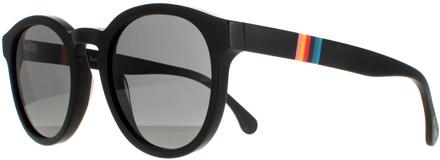 Paul Smith Sunglasses PSSN056 Deeley 04 Mat Black Gray Gradient Zwart - One Size