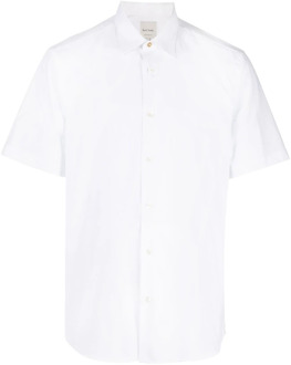 Paul Smith Witte Katoenen Overhemd met Puntkraag Paul Smith , White , Heren - L,M,S