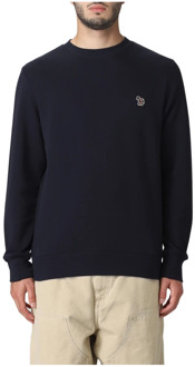 Paul Smith Zebra Sweatshirt voor Heren Paul Smith , Blue , Heren - M
