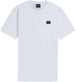 Paulamphark T-shirts en Polos Wit Paul & Shark , White , Heren - 2Xl,Xl,L