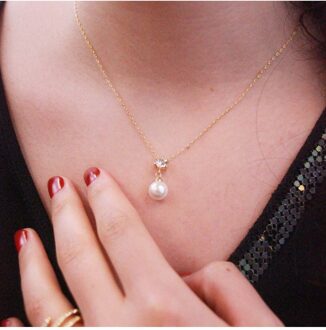 Pauline Hangers - Oostenrijkse Parel Wit & Goud - One Size