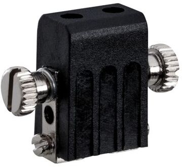 Paulmann 5 Stuks  WS L&E lampenhouder kabelsysteem Socket max.1x50W GX5,3 zwart 12V Met 97845