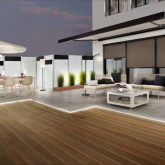 Paulmann 6 Clips 94215, Plug & Shine Neon Strip aluminium