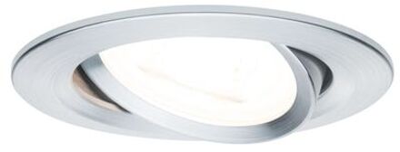 Paulmann 93432 Nova Inbouwlamp LED GU10 6.5 W Aluminium (geborsteld)