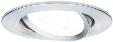 Paulmann 93432 Nova Inbouwlamp LED GU10 6.5 W Aluminium (geborsteld)