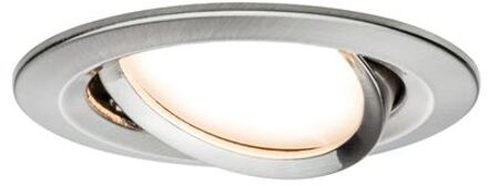 Paulmann 93482 Nova Inbouwlamp LED LED 6.5 W RVS (geborsteld)