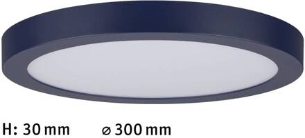 Paulmann Abia LED paneel Ø 30cm 2.700K nachtblauw