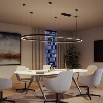 Paulmann afdekking Linion, zwart, bocht 90°, kunststof