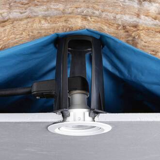 Paulmann afstandhouder voor inbouwlampen, 6,2 - 9 cm, 20 stuks zwart