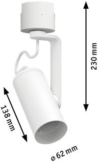 Paulmann Apol II URail Spot wit mat