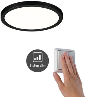 Paulmann Areo paneel 3stepdim zwart Ø17,5cm 4000K zwart, wit