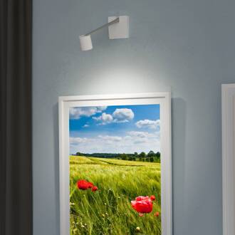 Paulmann Assistance Adelia LED schilderij verlichting set Geborsteld aluminium