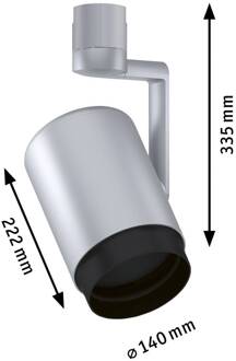 Paulmann Asthene URail Spot chroom mat mat chroom