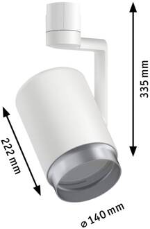 Paulmann Asthene URail Spot wit mat