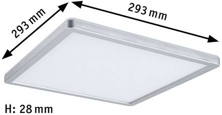 Paulmann Atria Shine Paneel aan/uit chroom 840 29x29