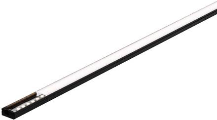 Paulmann Base profiel, zwart, wit, 1m