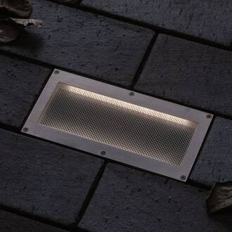 Paulmann Brick LED grondspot inbouwlamp, 10x20cm grijs, helder
