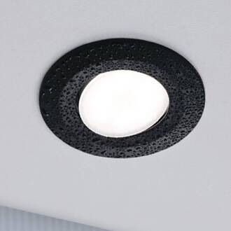 Paulmann Calla zwenkt on/off Ø9cm CCT per 3 zwart mat zwart