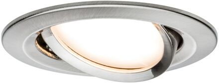 Paulmann Coin Slim LED Inbouwspot - 1 stuk - Dimbaar - IJzer/Zilver