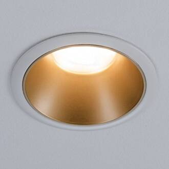 Paulmann Cole spotlight GU10, wit/goud wit, mat goud