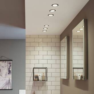 Paulmann Cole Spotlight GU10, zwart/zilver zwart, zilver mat