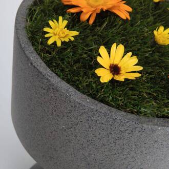 Paulmann Concrea LED sfeerlamp, plantenbak zandsteen, zwart