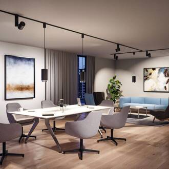 Paulmann Corus URail hanglamp mat zwart