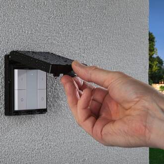 Paulmann dimbare buitenschakelaar, ZigBee zwart, wit