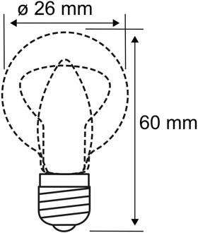 Paulmann E14 40W ovenlamp helder 2.500K 280lm