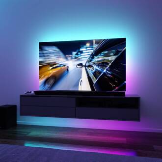 Paulmann EntertainLED LED Strip RGB Set 55 inch zwart