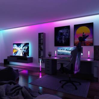 Paulmann EntertainLED standvoet v.Lightbars per 2 zwart