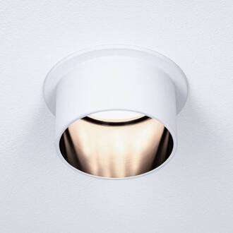 Paulmann Gil LED inbouwlamp wit/zwart 3 per set mat wit, mat zwart